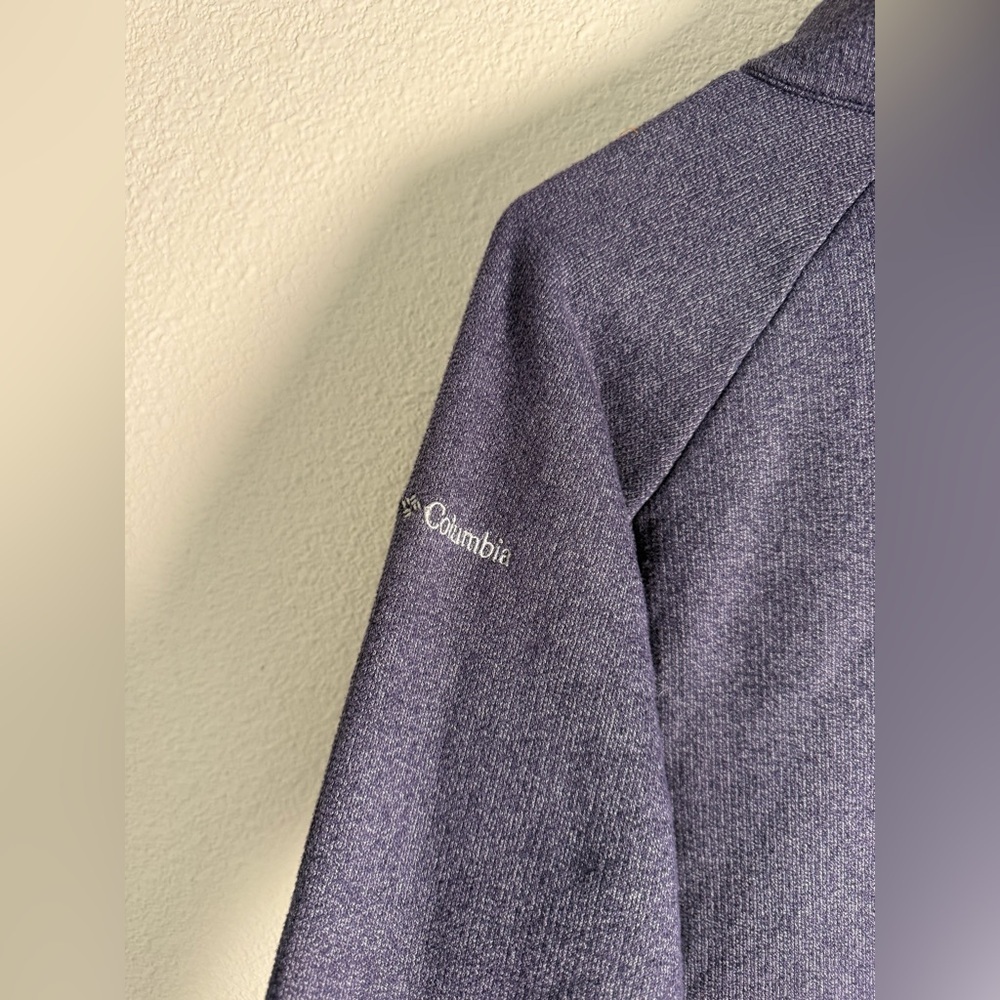 Columbia Purple Pullover Sweatshirt Women’s Size Large - Picture 4 of 5